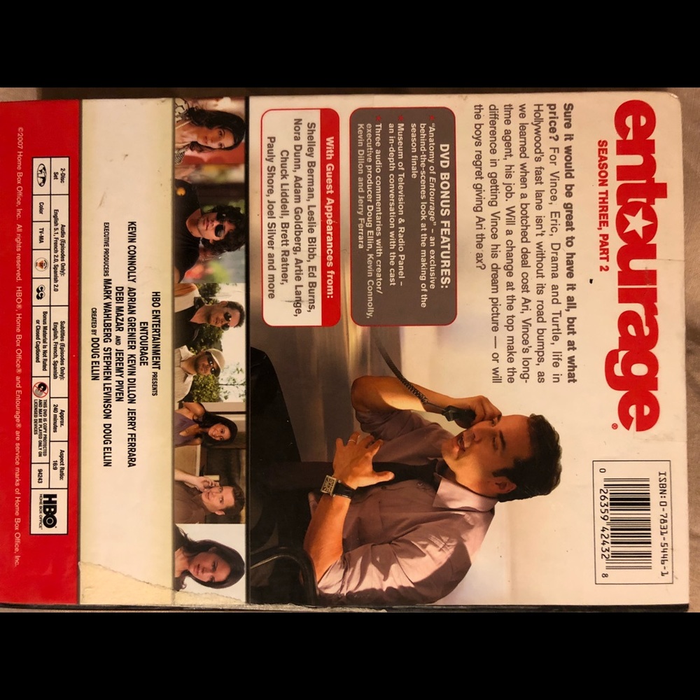 Entourage Season 3, Part 2 Box Set - Picture 2 of 2
